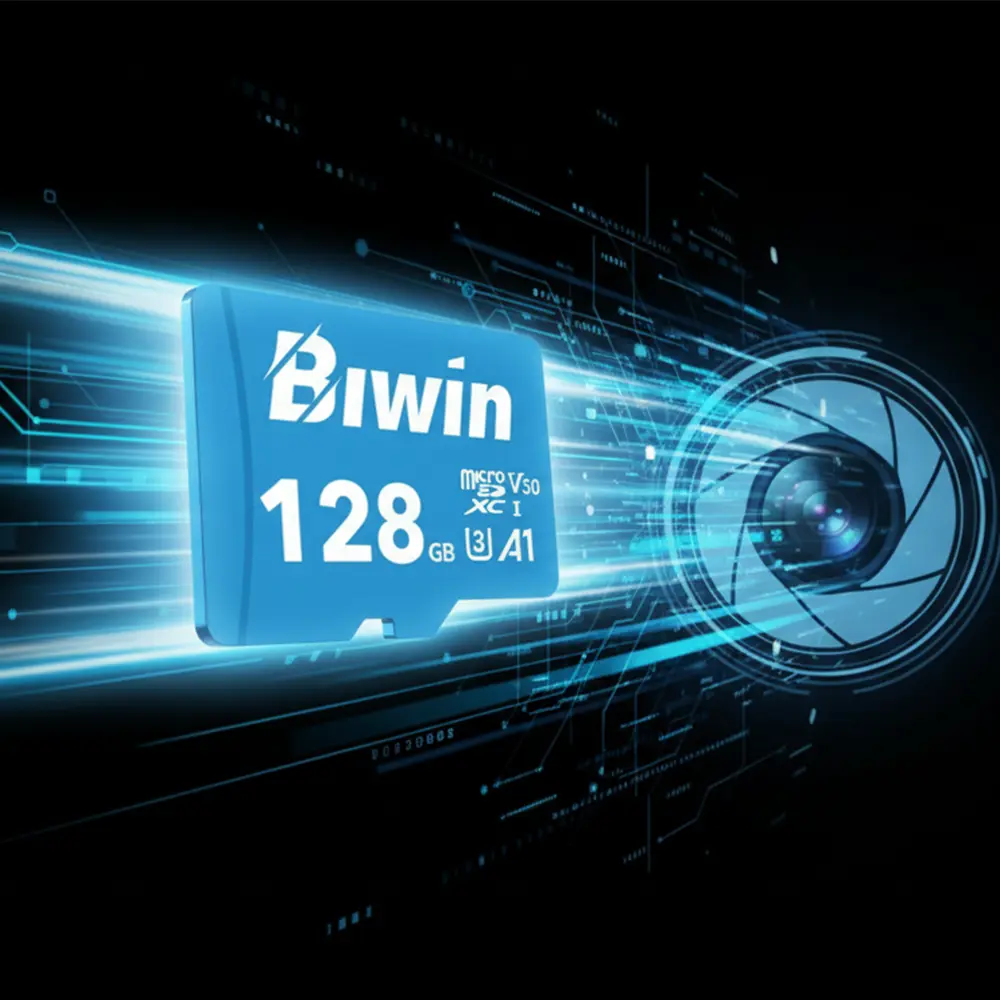 کارت حافظه بیوین مدل MS100 microSDXC UHS-I U3 V30 A1 کارت حافظه بیوین مدل MS100 microSDXC UHS-I U3 V30 A1