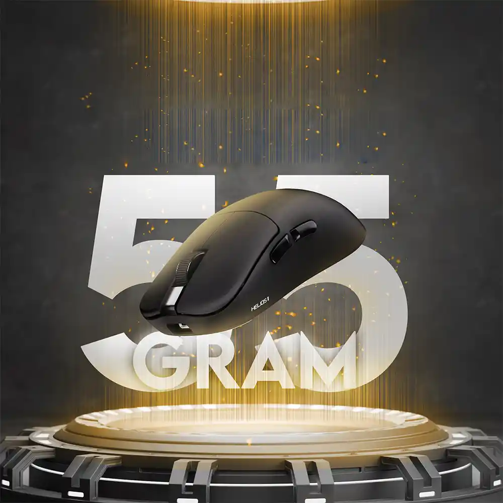 ماوس گیمینگ بیسیم فنتک مدل HELIOS II XD3V3 1K