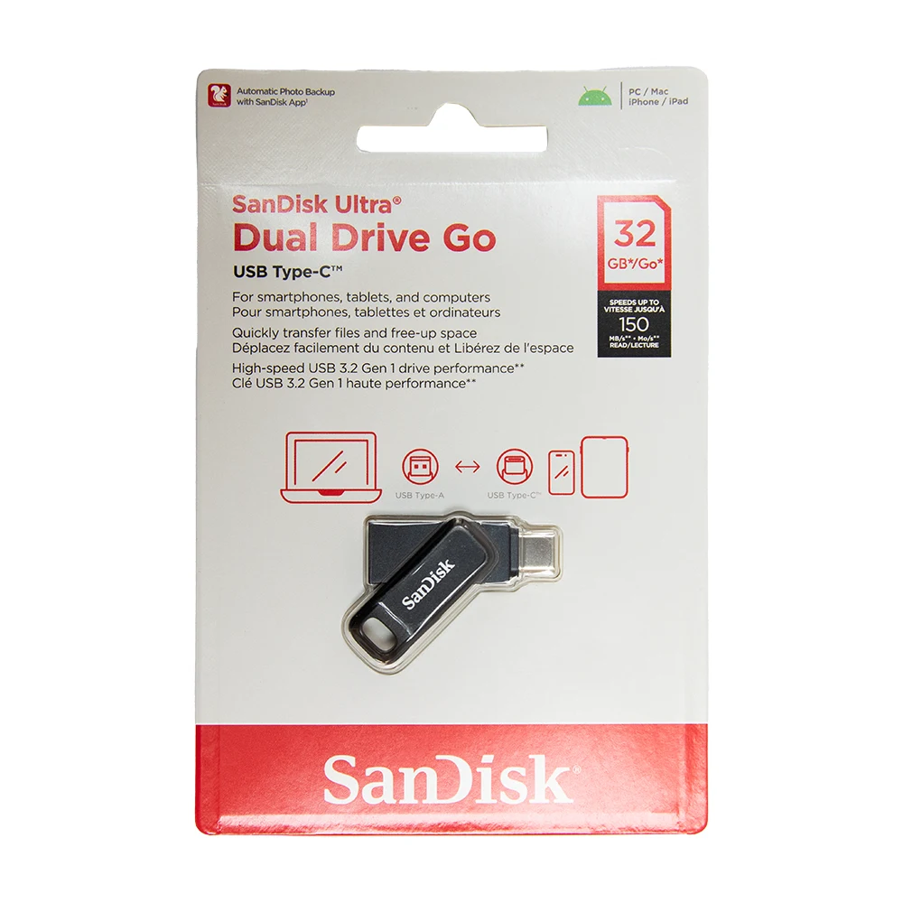 فلش مموری سن دیسک مدل Ultra Dual Drive Go فلش مموری سن دیسک مدل Ultra Dual Drive Go