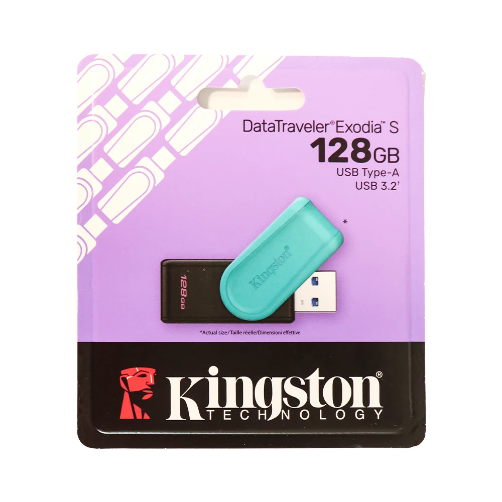 فلش مموری USB3.2 کینگستون مدل Exodia S فلش مموری USB3.2 کینگستون مدل Exodia S
