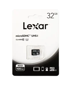 کارت حافظه لکسار مدل microSDHC UHS-I Class10 W/0