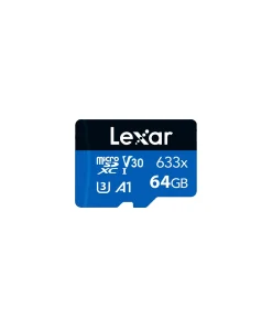 کارت حافظه لکسار مدل 633x microSDXC UHS-I Class10 U3 V30 A1 W/0