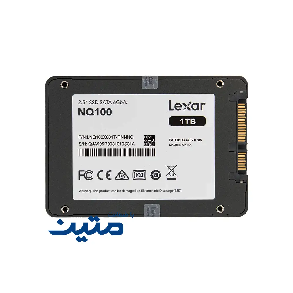 NQ100-3 حافظه داخلی Lexar NQ100 SSD با طراحی استاندارد 2.5 اینچی - 1TB