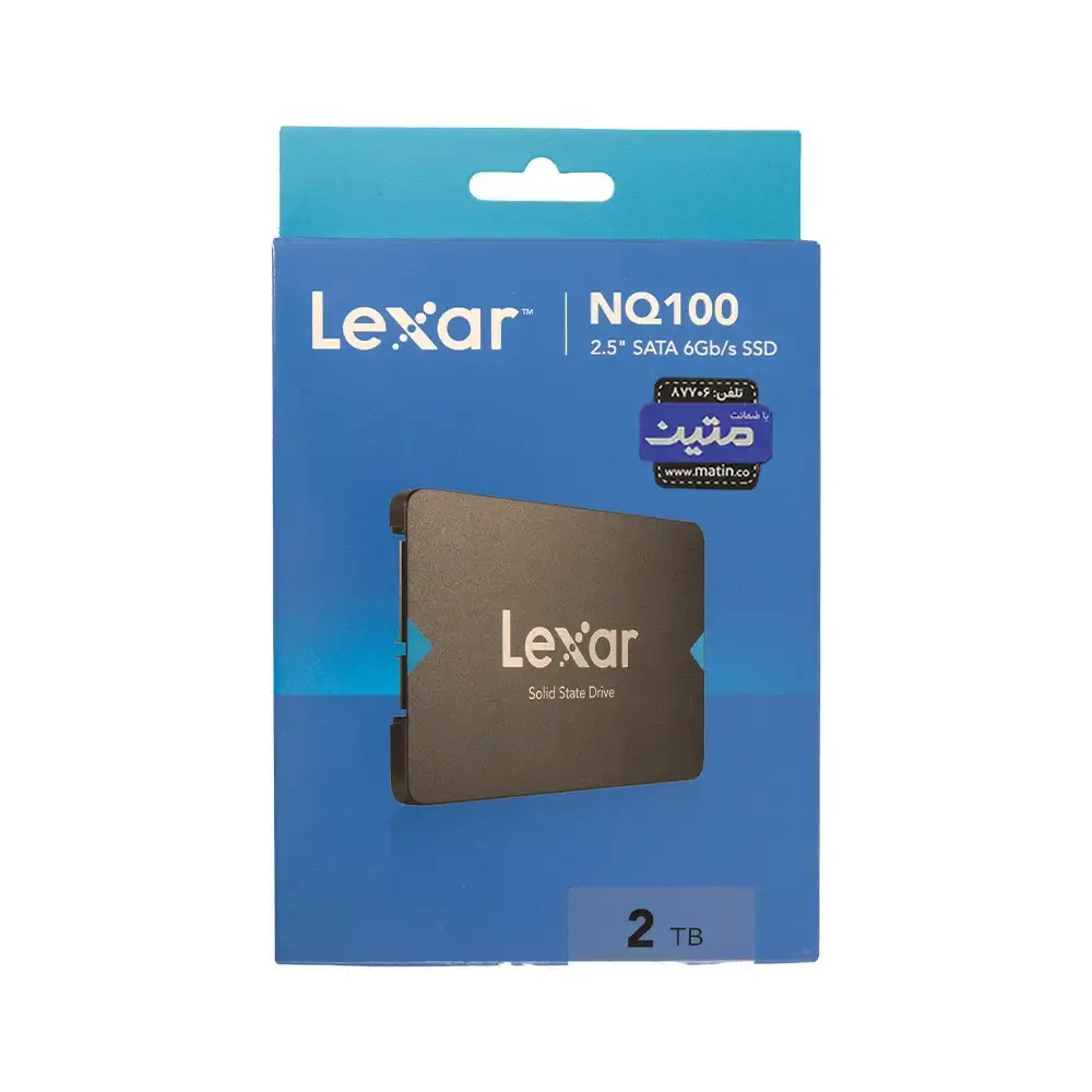 NQ100-6 پک حافظه SSD اینترنال لکسار مدل NQ100 با رابط SATA III - 2tb