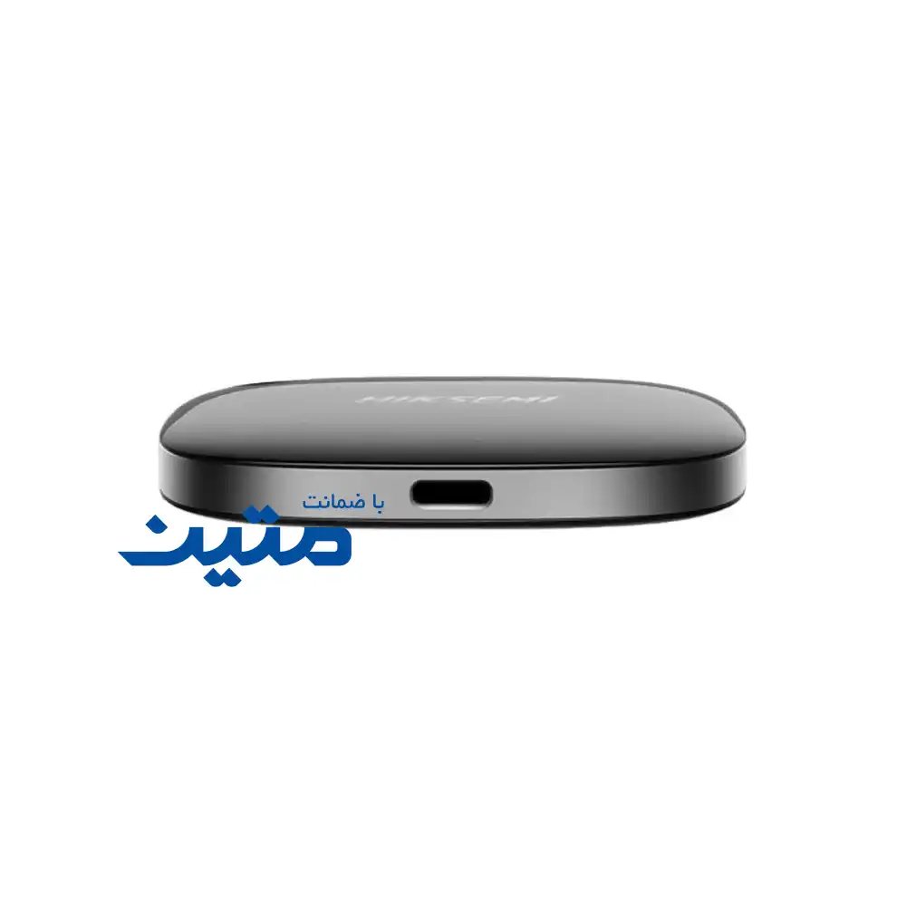 T100-5 نمای پورت Type-C روی SSD قابل حمل هایکسمی Pocket T100