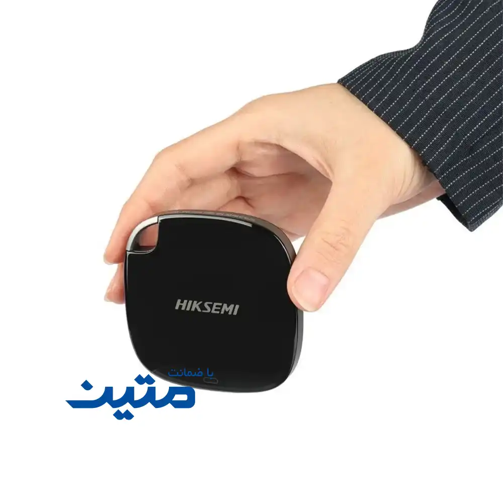 T100-6 نمای پورت Type-C روی SSD قابل حمل هایکسمی Pocket T100