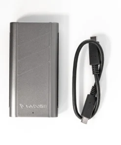 حافظه SSD اکسترنال ورباتیم مدل TurboMetal