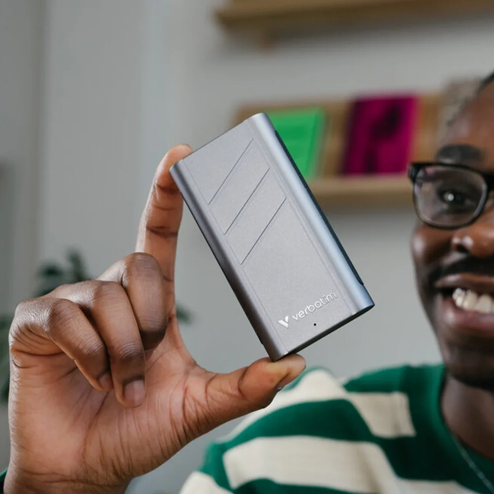 حافظه SSD اکسترنال ورباتیم مدل TurboMetal حافظه SSD اکسترنال ورباتیم مدل TurboMetal