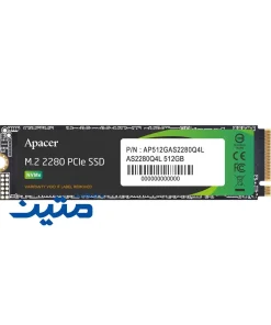 حافظه SSD اپیسر مدل AS2280 Q4L با رابط PCIe Gen4 x4 512گیگابایت
