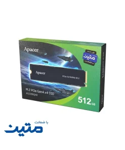 پک حافظه SSD اپیسر مدل AS2280 Q4L با رابط PCIe Gen4 x4 512گیگابایت