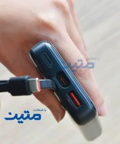 نمای جلویی پاوربانک 10000 میلیآمپری Energizer UE10084PQ