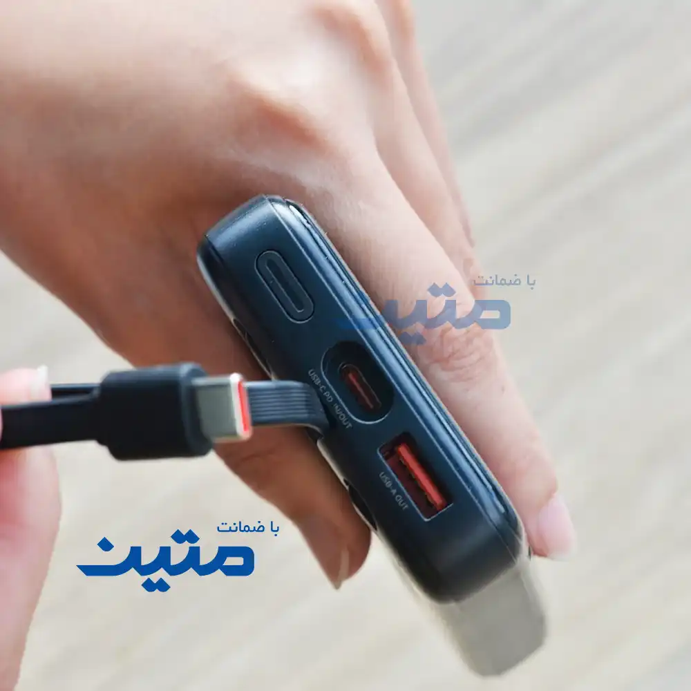 UE10084PQ- 6 نمای جلویی پاوربانک 10000 میلیآمپری Energizer UE10084PQ
