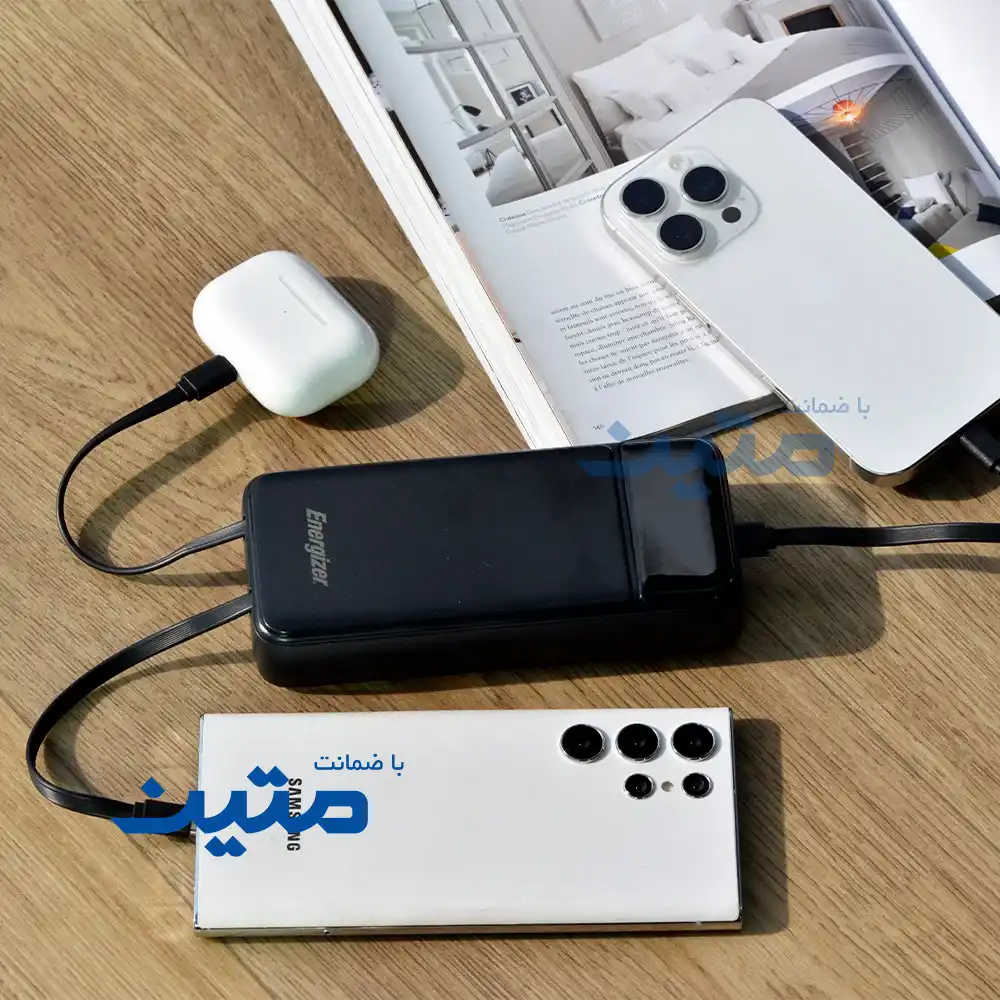 پاوربانک قابل حمل Energizer UE10084PQ ظرفیت 10000mAh