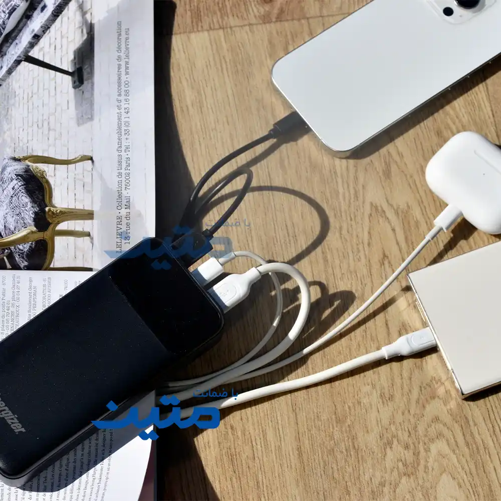 پاوربانک 10000mAh انرجایزر UE10089PQ مناسب شارژ گوشی و تبلت