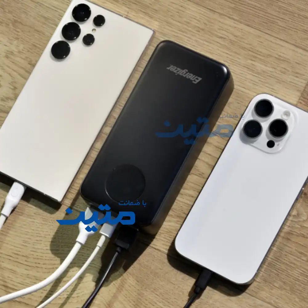 UE10090PQ-7 پاوربانک 10000mAh انرجایزر مناسب شارژ گوشی و تبلت