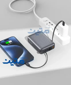 پاوربانک ۲۰۰۰۰ میلی‌آمپر انرجایزر UE20086PQ مناسب شارژ گوشی و دستگاه‌های دیجیتال