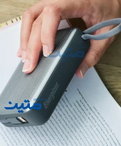 پاوربانک ۲۰۰۰۰ میلی‌آمپر انرجایزر UE20086PQ مناسب شارژ گوشی و دستگاه‌های دیجیتال