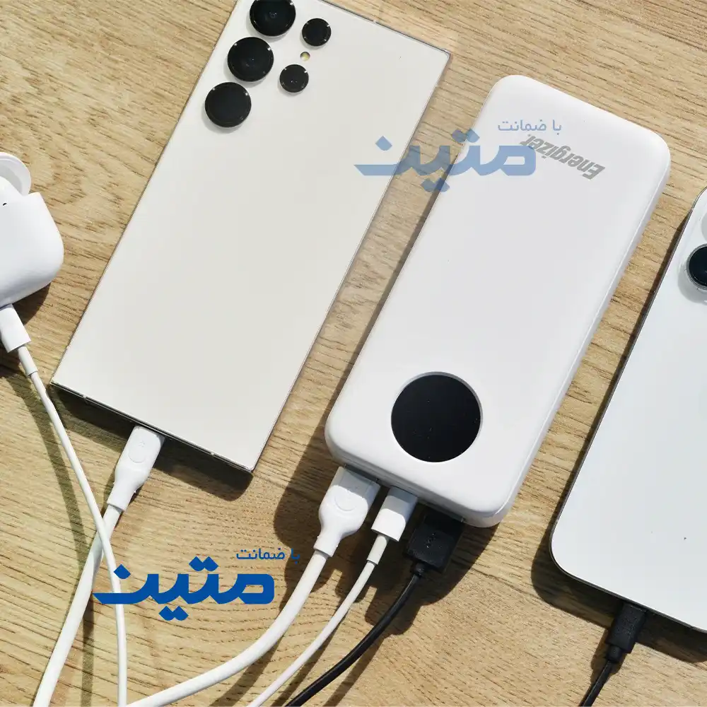 UE20090PQ-15 پاوربانک انرجایزر UE20090PQ مناسب شارژ گوشی موبایل