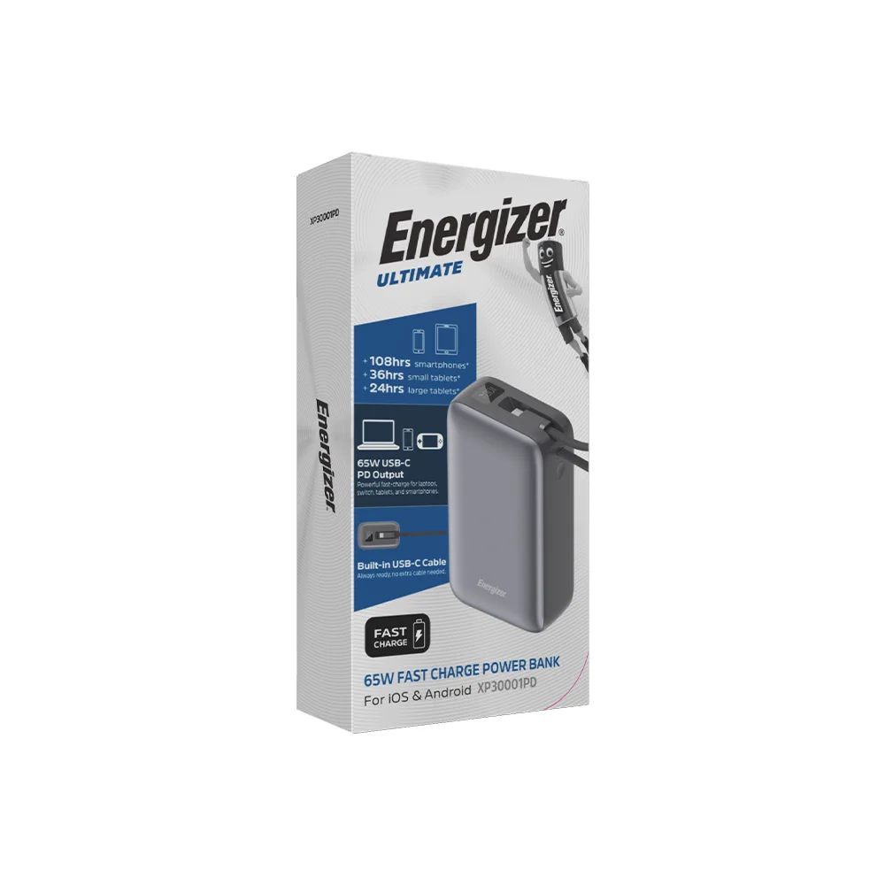 پاوربانک 30000mAh انرجایزر مدل XP30001PD