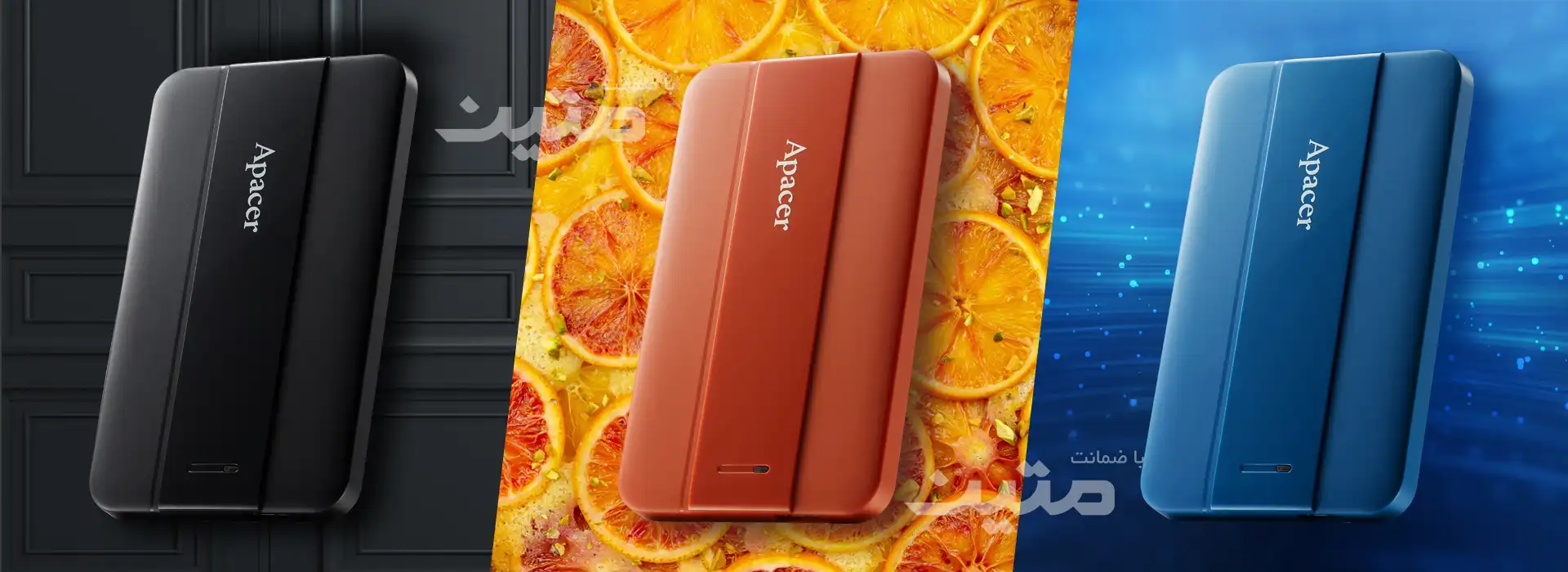 بدنه باریک و سبک هارد اکسترنال اپیسر AC237 مناسب حمل روزانه و ذخیره اطلاعات