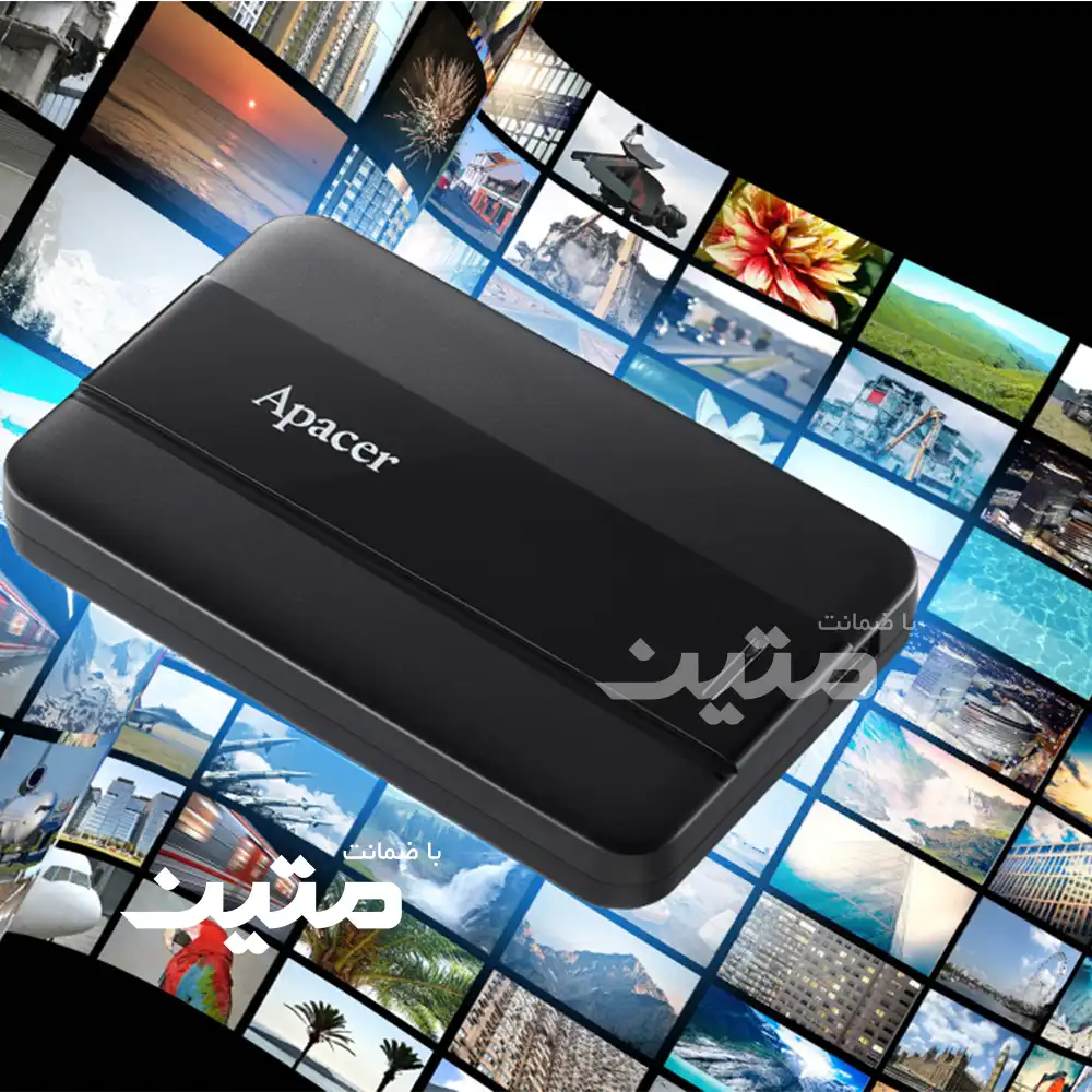 هارد اکسترنال اپیسر مدل AC237 با رابط USB 3.2 Gen 1، طراحی باریک