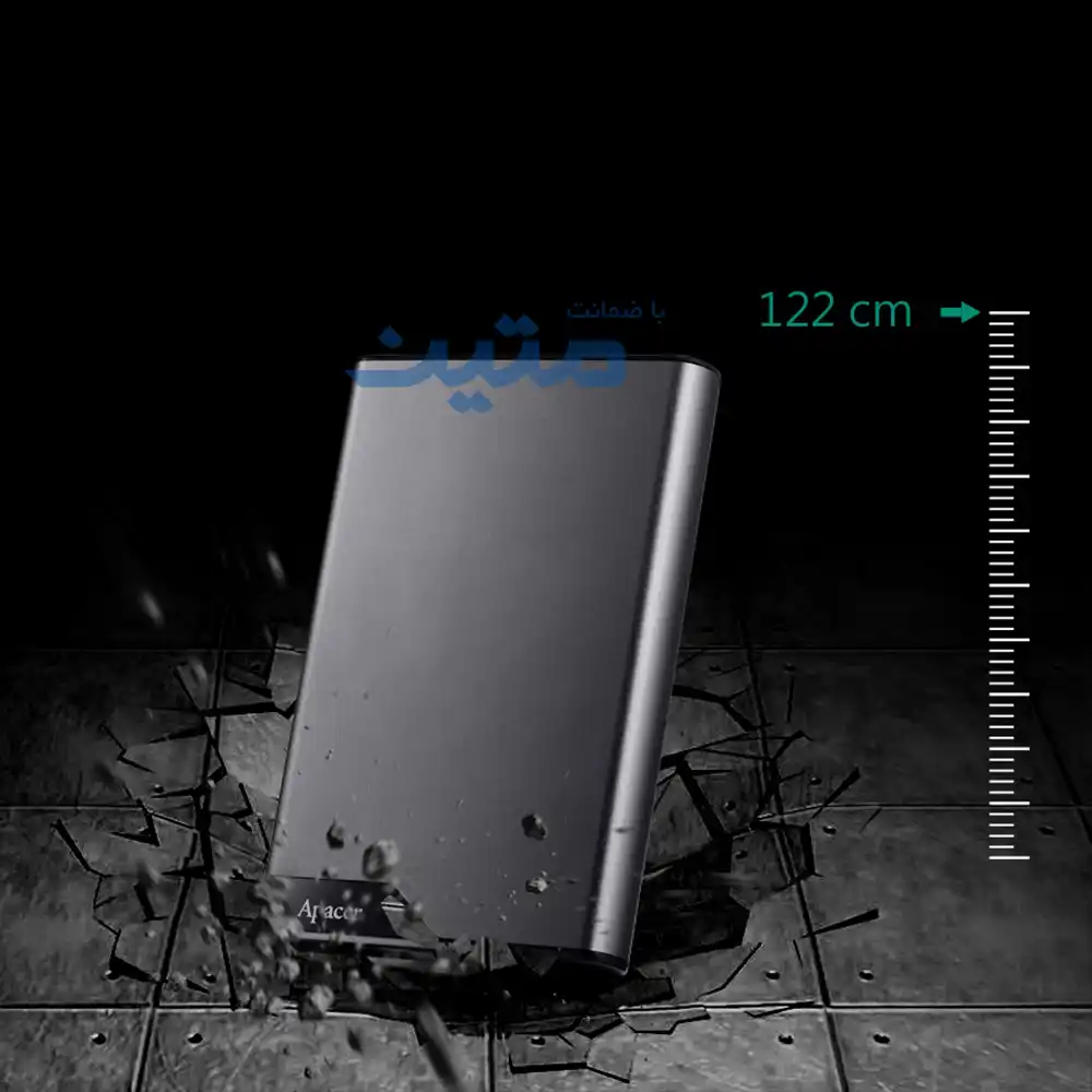 هارد اکسترنال Apacer AC632 مقاوم در برابر ضربه با استاندارد نظامی و تحمل سقوط از ارتفاع 1.2
