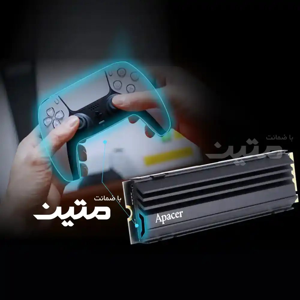 اس اس دی Apacer AS2280Q4U مناسب PS5 با هیت‌سینک