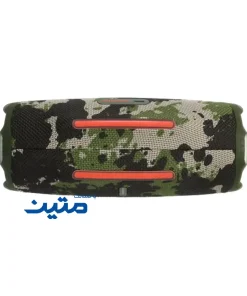 نمای زیر اسپیکر بلوتوثی JBL Charge 6 با طراحی مقاوم و بند حمل