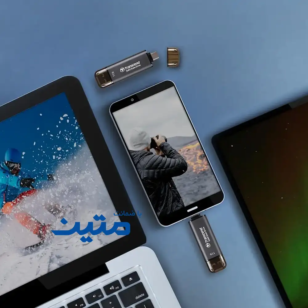 اکسترنال Transcend ESD310 مجهز به دو کانکتور USB-C و USB-A