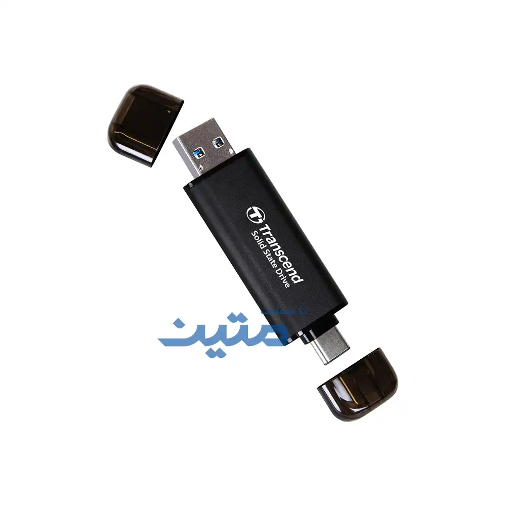 ESD310-2 SSD اکسترنال ترنسند ESD310 با رابط USB Type-C و USB Type-A
