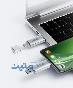 اتصال فلش مموری Acer UT300 به گوشی موبایل از طریق USB-C