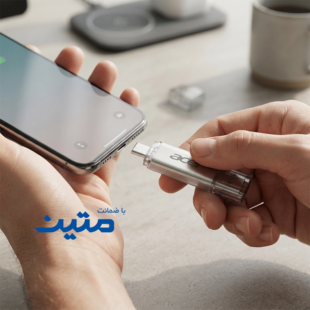 فلش مموری ایسر UT300 مناسب لپتاپ، کامپیوتر و گوشی USB-C