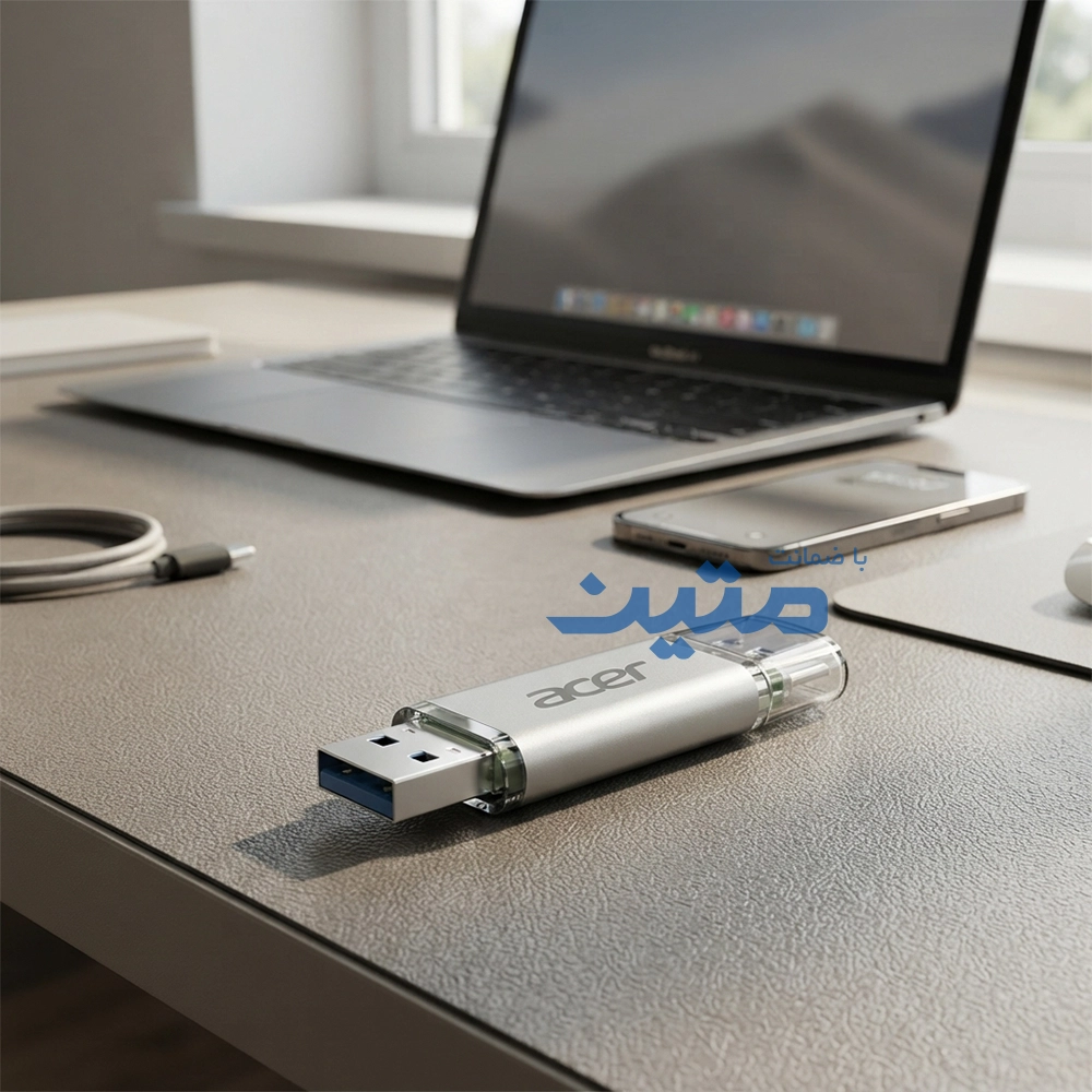UT300-9 فلش مموری Acer UT300 متصل به گوشی هوشمند