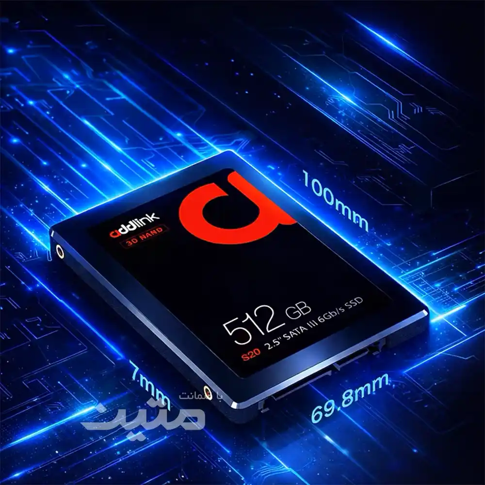 هارد SSD Addlink S20 SATA III مناسب جایگزینی هارد HDD