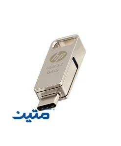 فلش مموری دو سر HP x206c OTG با ظرفیت 64GB و رابط USB 3.2